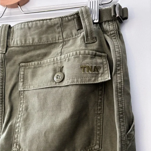 Aritzia TNA Size 4 Marco Pant - Green - Picture 10 of 12